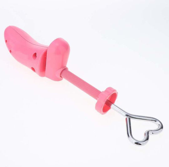 Adjustable Shoe Stretcher Widening Elongating Shoes Foot Shaper Device That Adapts To Foot Shape Unisex Abs Material Size 34 40 Pink