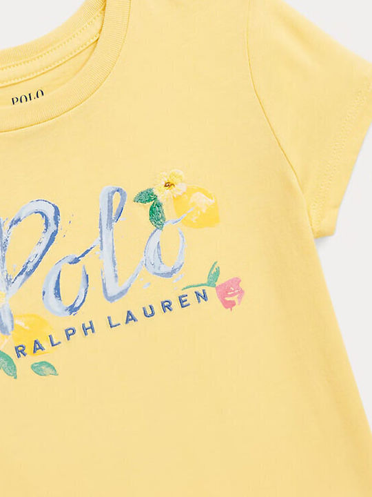Kinder-T-Shirt Gelb
