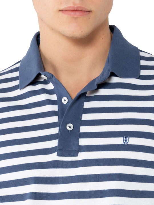 Acorn Polo Μπλούζα Κοντομάνικη Indigo Blue, Μπλε