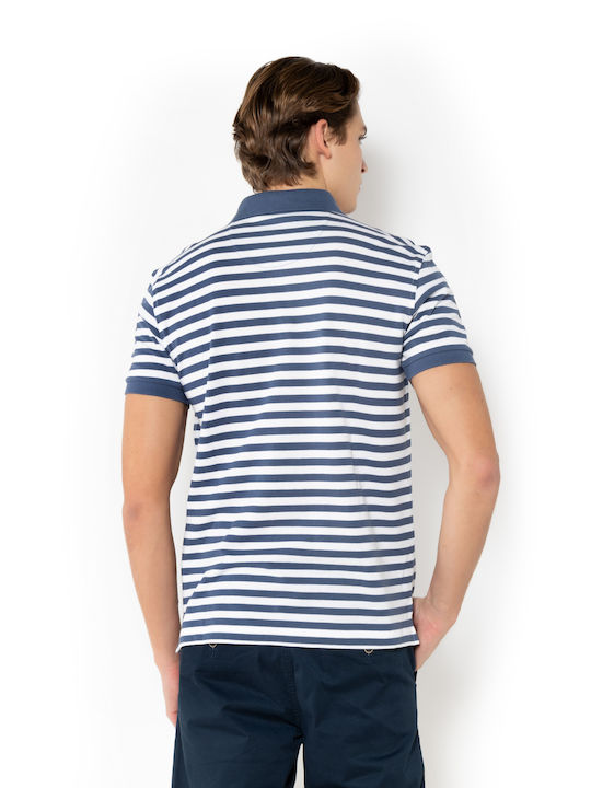 Acorn Polo Μπλούζα Κοντομάνικη Indigo Blue, Μπλε