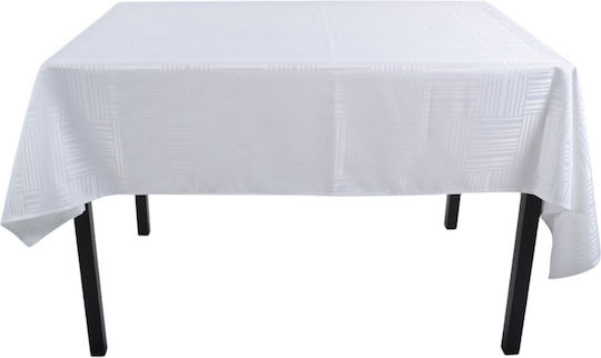 Ankor Tischdecke Fleckabweisend Weiß 140x180cm