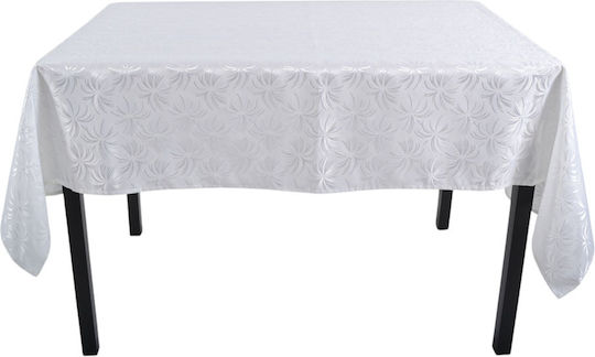 Ankor Tischtuch Fleckabweisend Weiß 140x220cm