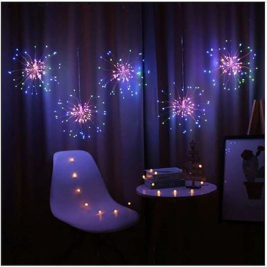 500 Lămpițe LED 5m. Multicolore Solare tip Focuri de artificii 1buc