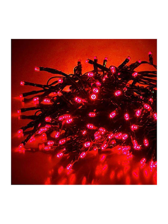 Lights LED 50m. Red in String 1pcs
