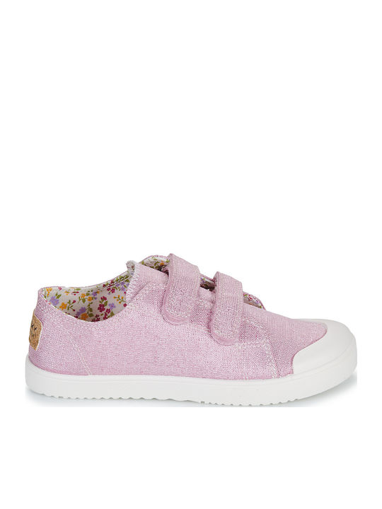 Παιδικά Sneakers με Σκρατς Ροζ