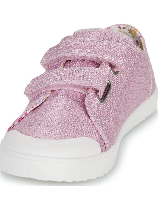 Παιδικά Sneakers με Σκρατς Ροζ