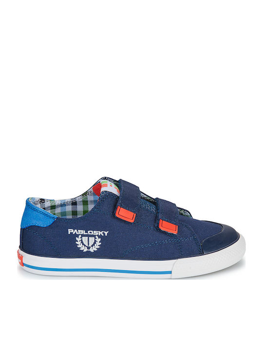 Παιδικά Sneakers με Σκρατς Μπλε