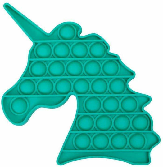 Pop it Fidget Σιλικόνης Τιρκουάζ
