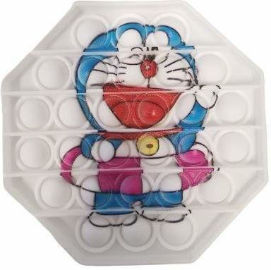 Pop it Fidget Silicon Alb