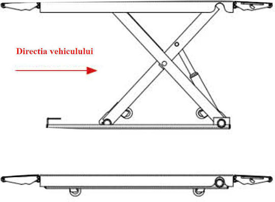 Ανυψωτικό Ψαλιδωτό 3 Τόνων 220v