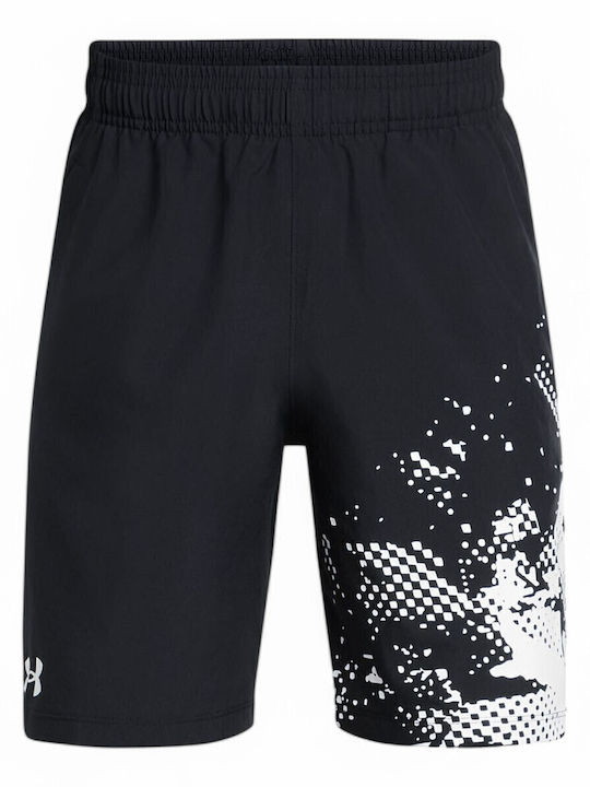 Under Armour Kids' Athletic Shorts/Bermudas Tech Woven Graphic Black