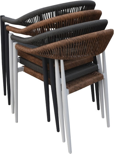 Chair Valeria Grey 57x57x78cm