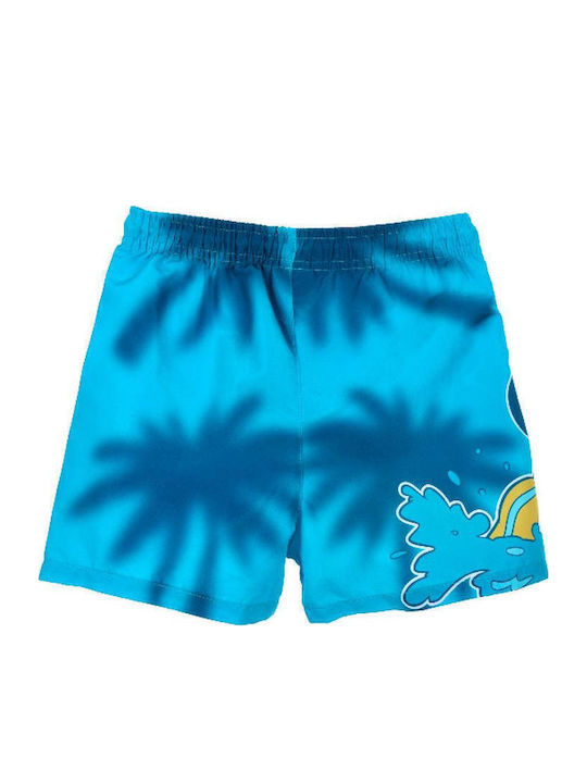 Superheroes Mickey Mouse Surf Kids Swimwear Swim Shorts Turquoise