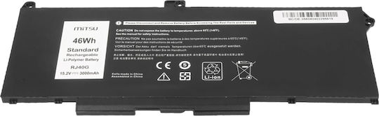Mitsu Συμβατή Μπαταρία για Dell Latitude / Precision Dell Latitude, Precision με 3000mAh