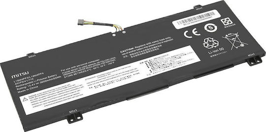 Mitsu Kompatible Batterie für Lenovo IdeaPad Lenovo IdeaPad S540 mit 3600mAh