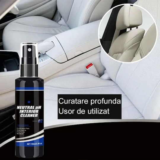 Spray de curățare și lustruire pentru bord auto cu Aromă Proaspăt 100ml