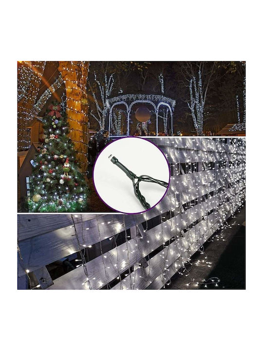 200 Lichterketten LED 16m. Naturweiß in Zeichenfolge 1Stück