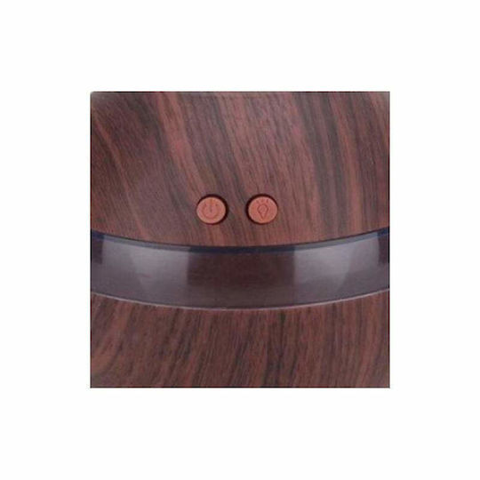 Siks Aromatherapy Humidifier Essential Oil Diffuser Usb Powered Dark Wood Color