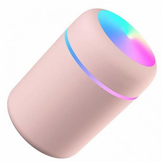 Siks Humidifier Aroma Diffuser Pink 12x7.5 Cm