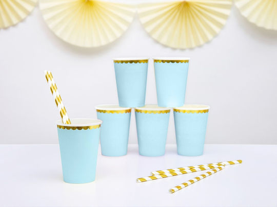 PartyDeco 220ml Party Glass for Party 6 Pieces