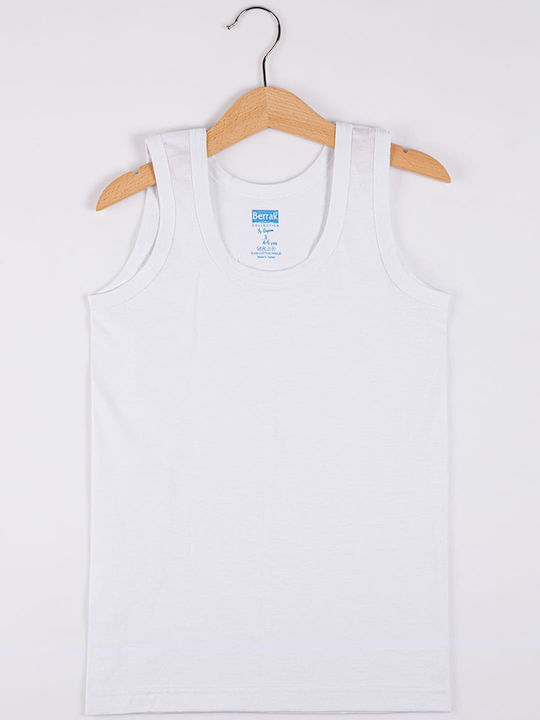 Berrak Kinder-Unterhemd White