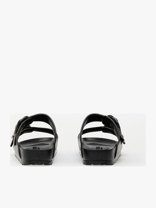 Arizona Big Buckle Flip Flops in Sandal Style in Black Colour