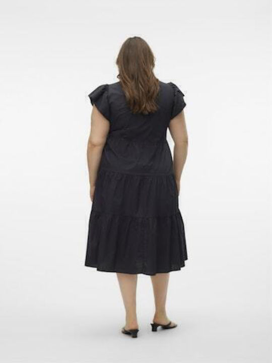 Summer Midi Dress Black