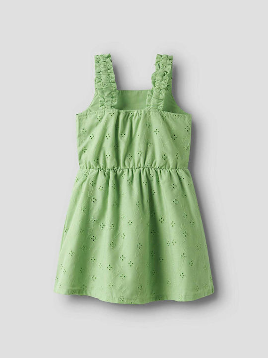 Rochie pentru Copii Fără mâneci Lime Green