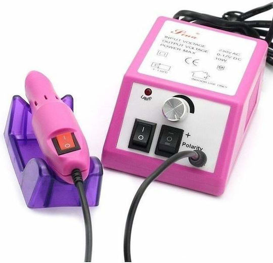 Nagelfräser Strom 10W Rosa