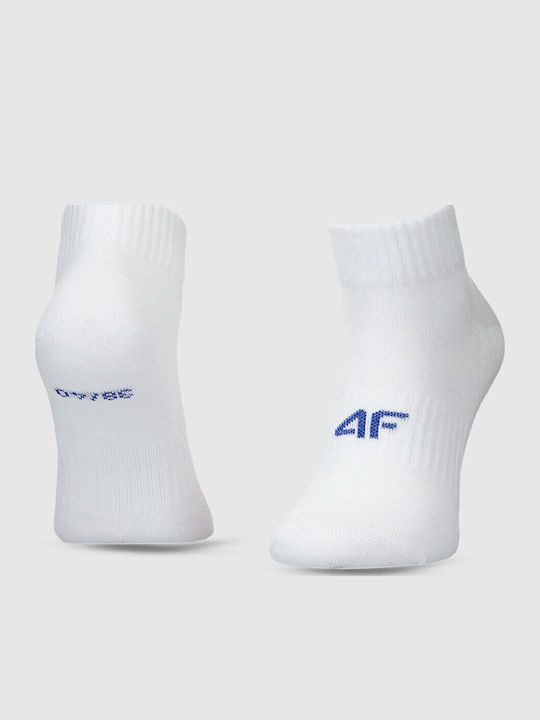 4F Kids' Socks White 3 Pairs