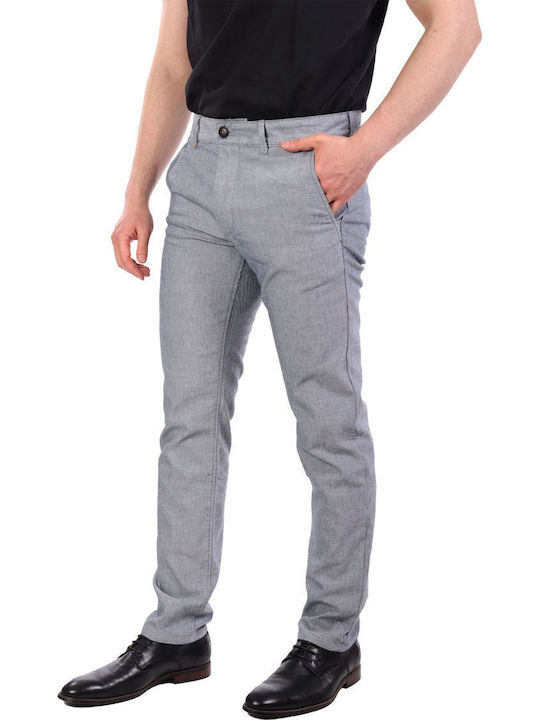 Trousers Chino Elastic in Slim Fit Ciel