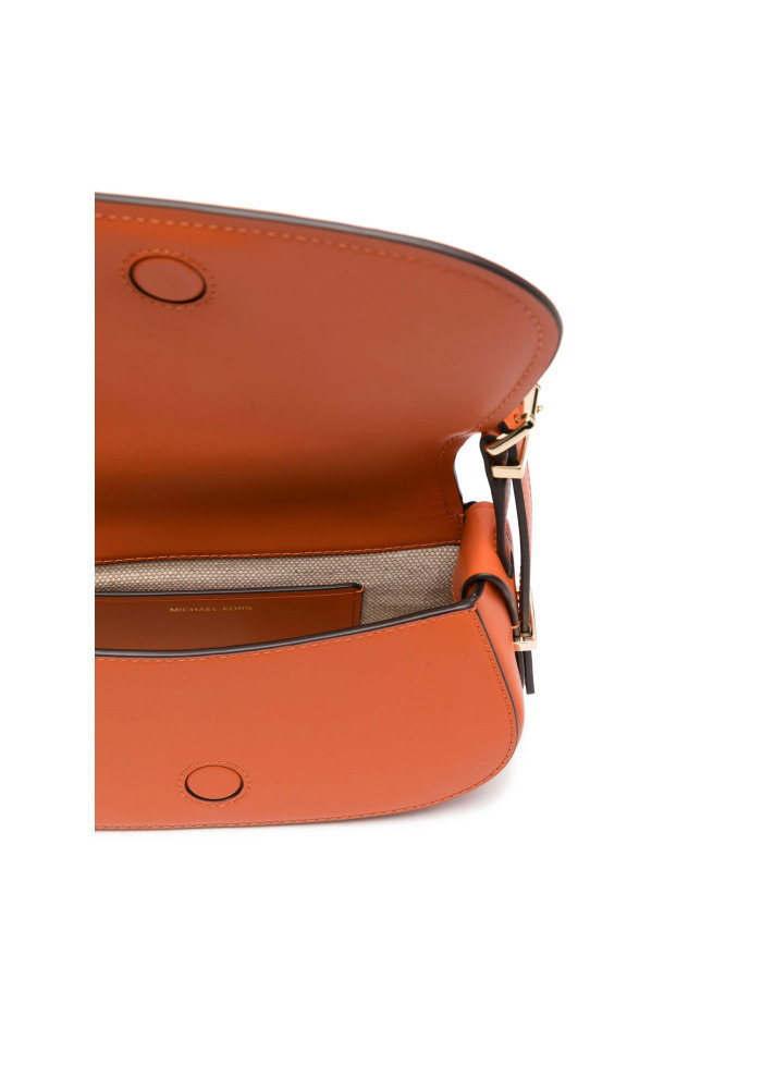Michael Kors Lydia De piele Geantă de damă Crossbody Portocalie