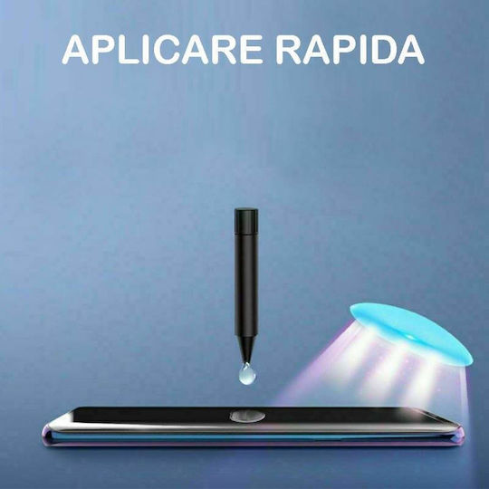 Folie de sticlă Siks adeziv UV Digitech Glass Samsung Galaxy S10 lampă UV inclusă transparentă