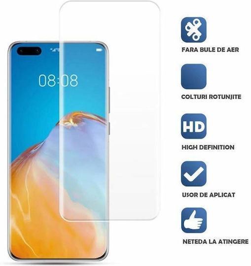 Folie de sticlă Siks adeziv UV Digitech Glass Huawei P40 Pro lampă UV inclusă transparentă