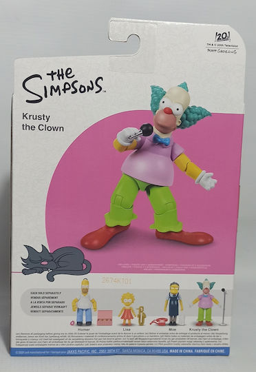 Jakks Pacific Симпсънс Кръсти Клоуна Кръсти Клоуна 12.7 см