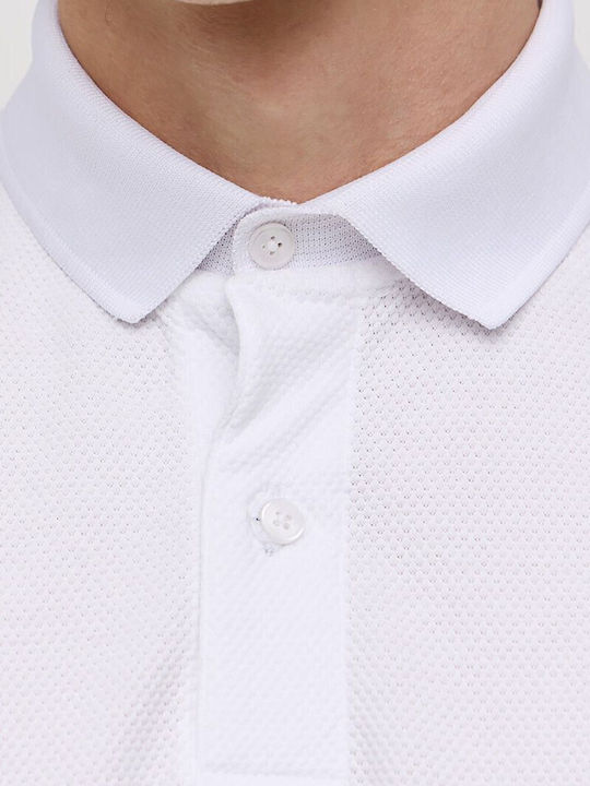 Polo Short Sleeve Blouse White