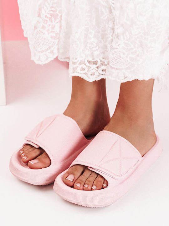 Pink Slides Adjustable Strap