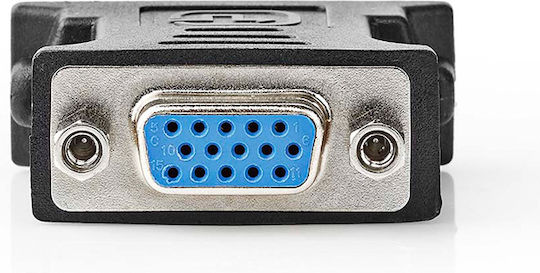 Nedis Μετατροπέας DVI-I male σε VGA female Ασημί 1τμχ CCGB32902BK