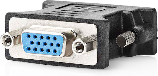 Nedis Μετατροπέας DVI-I male σε VGA female Ασημί 1τμχ CCGB32902BK