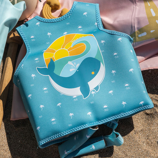 Saro Kids' Swimming Vest Float Sea La Vie 3-6 Years Blue 62201