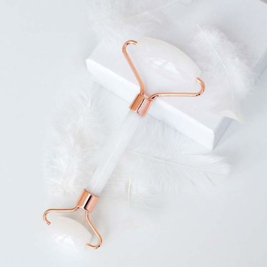 Roller Facial și Instrument Gua Sha din Jad 2 Bucăți