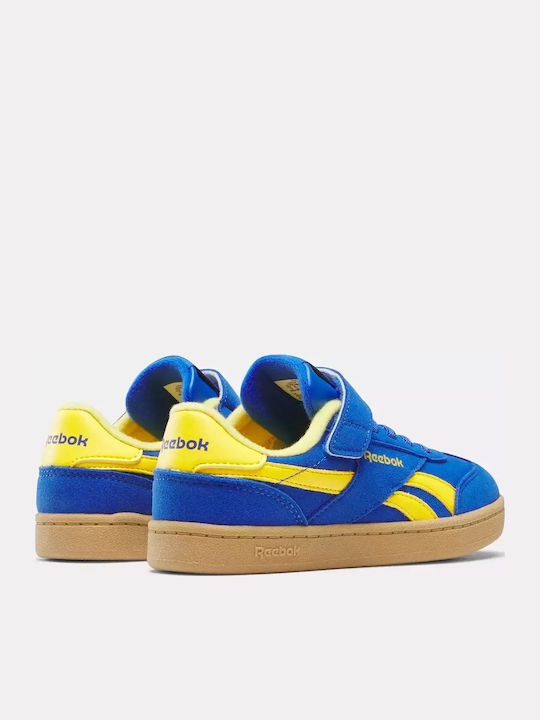 Smash Edge Kids Sneakers with Scratch Blue