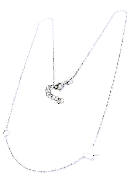 PS Silver Charm mit Design Schmetterling aus Silber