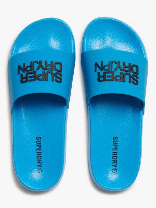 Men's Slides Blue
