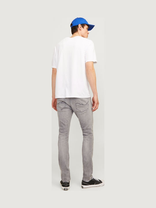 Jack & Jones Glenn Ανδρικό Παντελόνι Τζιν Ελαστικό Slim Fit Grey