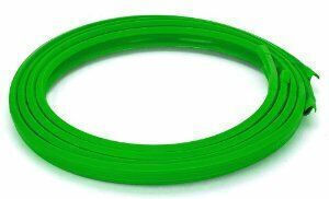 Premium Quality Rim Protection Set 4 Plastic Rings Green Color