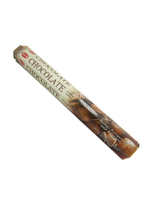 Ινδικά Αρωματικά Στικ Hem De Chocolate Hexa Incense Sticks 20pcs