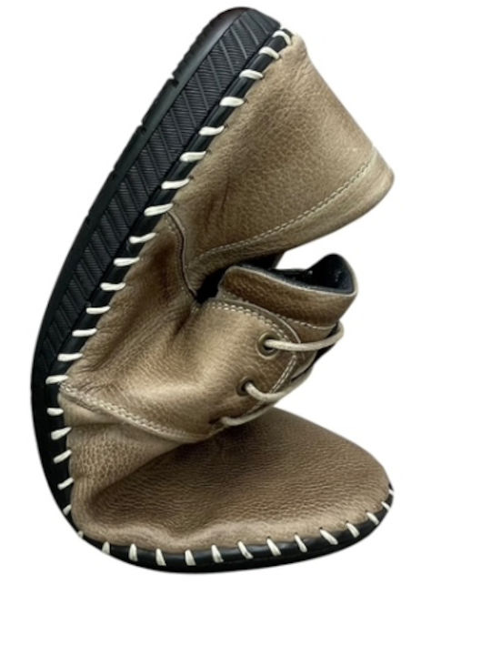 Men's Leather Casual Shoes Brown