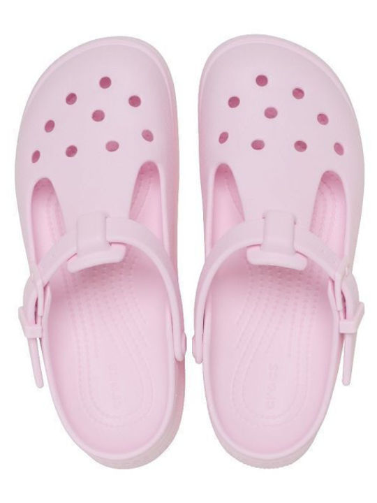 Crocs Classic Mary Jane Women's Clogs Pink