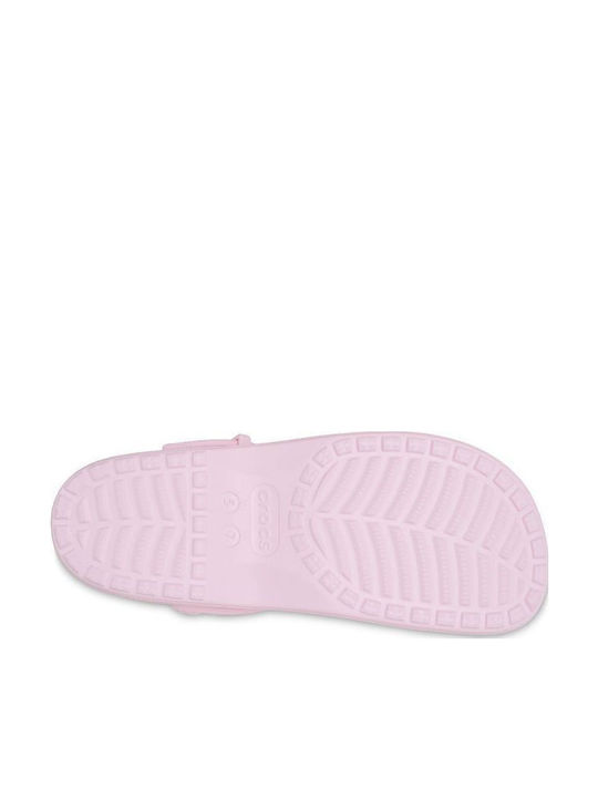 Crocs Classic Mary Jane Women's Clogs Pink